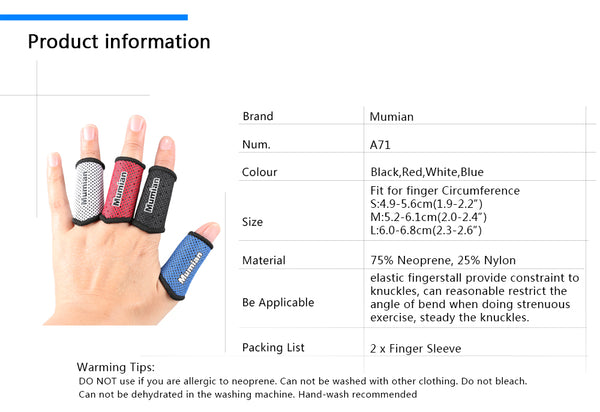 Elastic Arthritis Finger Support Protector - Posturepex