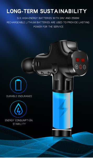 Gun Deep Tissue Muscle Massager - Posturepex