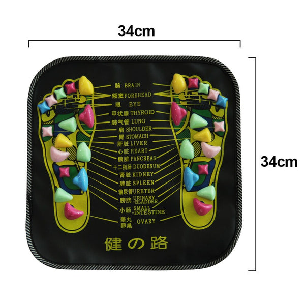 Reflexology Massage Foot Stone Mat - Posturepex