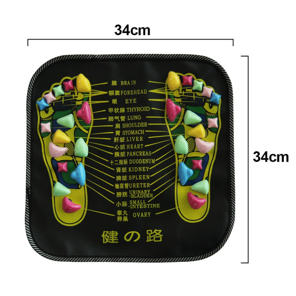 Reflexology Massage Foot Stone Mat - Posturepex