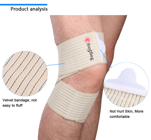 Elastic Bandage Knee Pads Volleyball - Posturepex