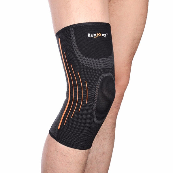 Nylon Elastic Sports Knee Pads - Posturepex