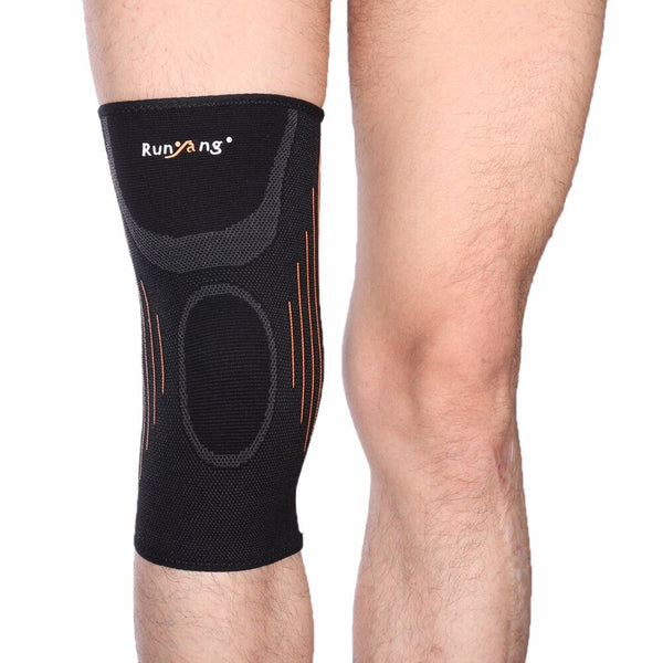 Nylon Elastic Sports Knee Pads - Posturepex