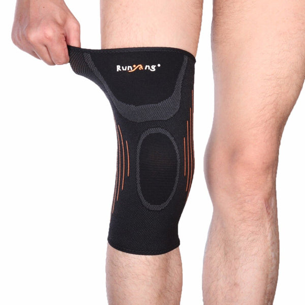 Nylon Elastic Sports Knee Pads - Posturepex