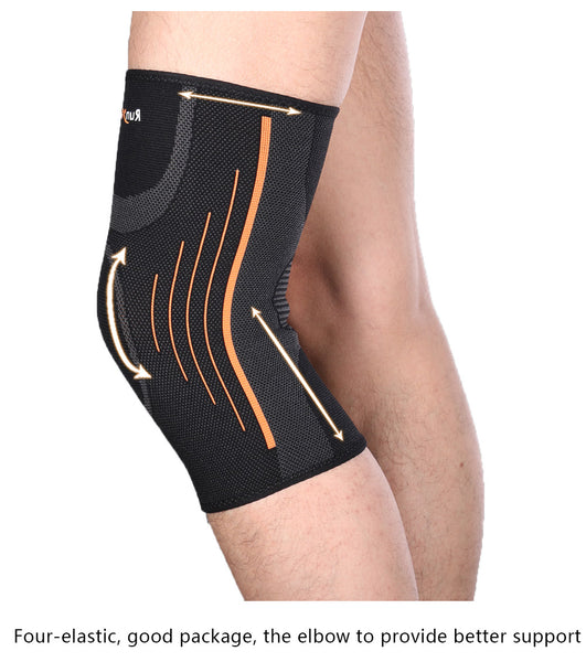 Nylon Elastic Sports Knee Pads - Posturepex