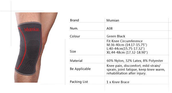 Support Brace Wrap Protector Knee Pads - Posturepex