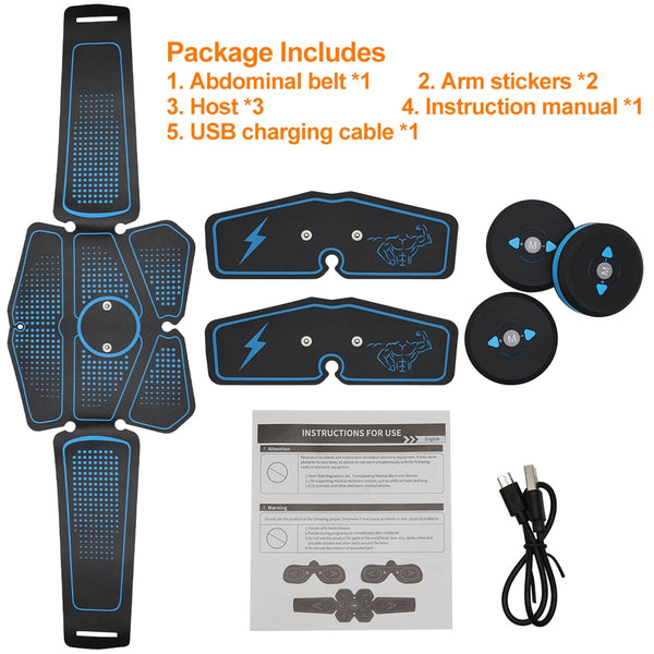Abdominal Muscle Stimulator Trainer Fitness - Posturepex