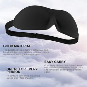 Natural Sleeping Eye Mask Cover - Posturepex