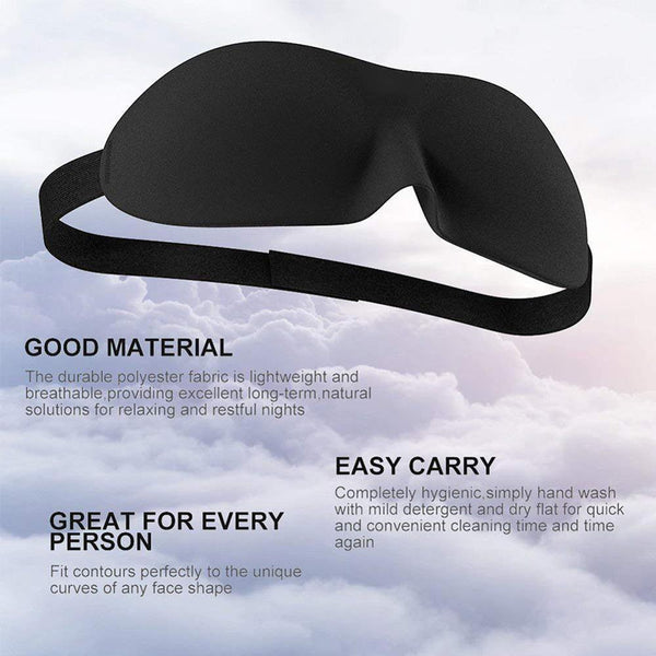 Natural Sleeping Eye Mask Cover - Posturepex