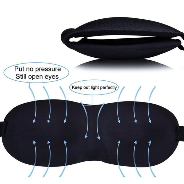 Natural Sleeping Eye Mask Cover - Posturepex