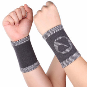 Charcoal Wrist Sleeve Support Band - Posturepex
