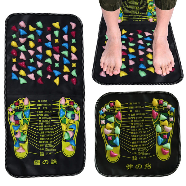Reflexology Massage Foot Stone Mat - Posturepex